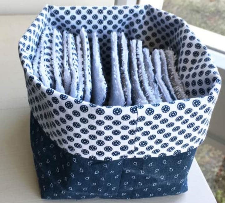 Réaliser son petit panier en tissu 1
